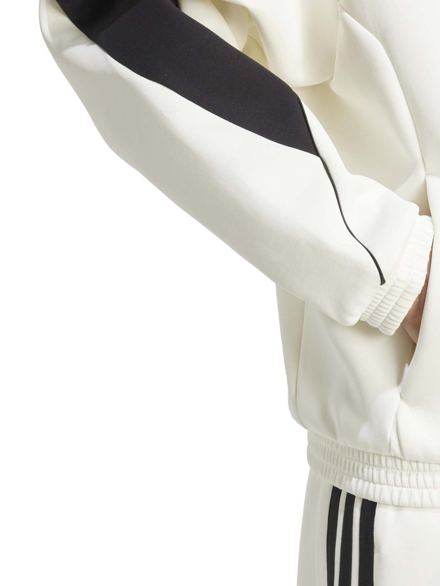 FELPA BIANCA ADIDAS DA ALLENAMENTO STADIUM DA UOMO - immagine 6