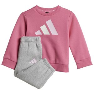TUTA ESSENTIALS JOGGERS ADIDAS DA BAMBINA ROSA