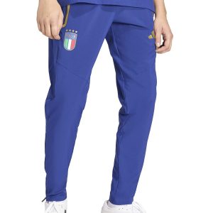 PANTALONE SPORTIVO ITALIA TIRO TRAVEL ADIDAS DA UOMO BLU