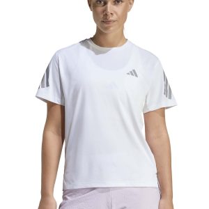 T-SHIRT RUNNING ADIDAS DA DONNA BIANCO