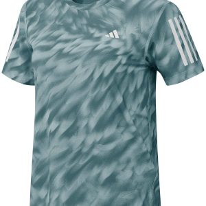 T-SHIRT RUNNING OWN THE RUN ADIDAS DA DONNA VERDE