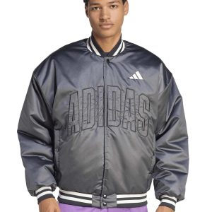BOMBER NERO ADIDAS STADIUM DA UOMO
