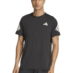 T-SHIRT RUNNING NERA ADIDAS DA UOMO