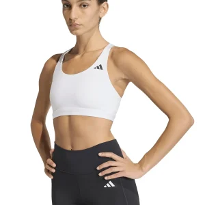 BRALETTE TRAINING BIANCO ADIDAS DA DONNA