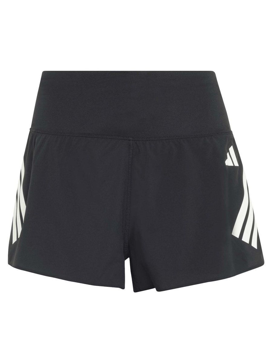 SHORT RUNNING NERO ADIDAS DA DONNA - immagine 3