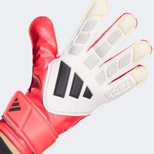 GUANTO DA PORTIERE ROSSO ADIDAS PREDATOR TRAINING JUNIOR