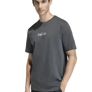 T-SHIRT COFFEE CAFE DONUT BOX ADIDAS DA UOMO ANTRACITE