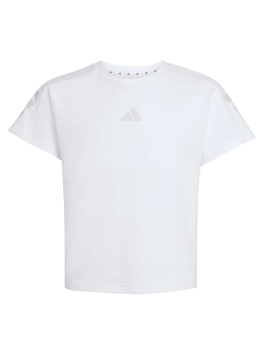 T-SHIRT FUTURE ICON ADIDAS DA BAMBINA BIANCO - immagine 3
