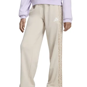 PANTALONE BEIGE ADIDAS 3STRIPES ANIMALIER DA BAMBINA