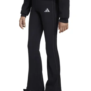 LEGGINGS FLARED NERO ADIDAS DA BAMBINA