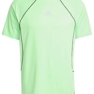 T-SHIRT TRAINING ADIDAS DA UOMO VERDE LIME