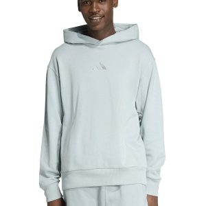 FELPA CON CAPPUCCIO ALL SEASAN ADIDAS DA UOMO VERDE SALVIA