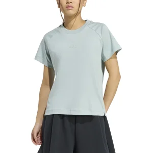 T-SHIRT VERDE ADIDAS SOFT LUX DA DONNA