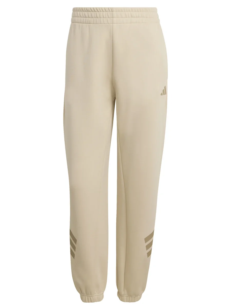 PANTALONE BEIGE ADIDAS FUTURE ICONS 3STRIPES DA DONNA - immagine 3