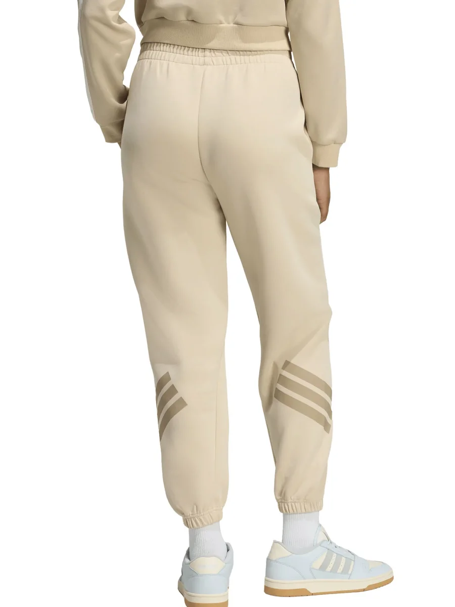 PANTALONE BEIGE ADIDAS FUTURE ICONS 3STRIPES DA DONNA - immagine 4