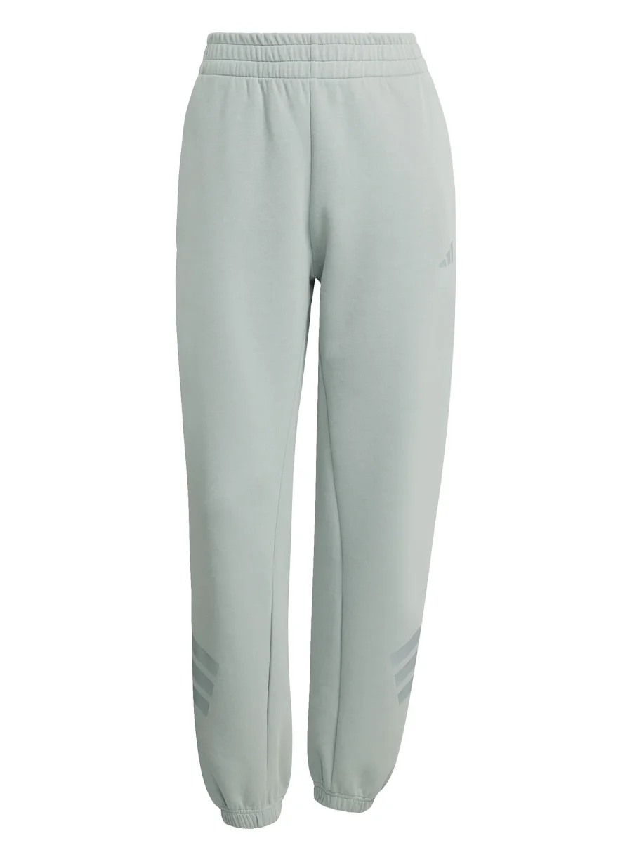 PANTALONE VERDE ADIDAS FUTURE ICONS 3STRIPES DA DONNA - immagine 3