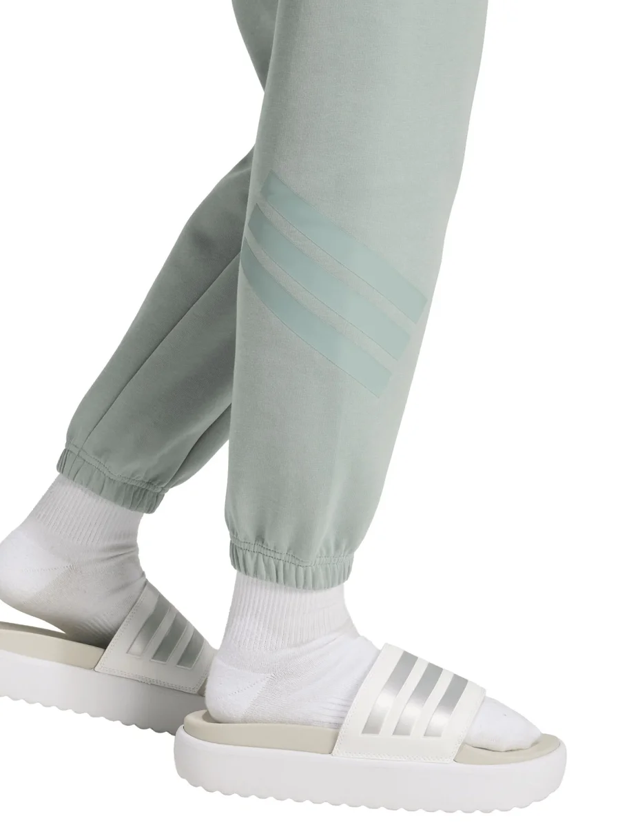 PANTALONE VERDE ADIDAS FUTURE ICONS 3STRIPES DA DONNA - immagine 6