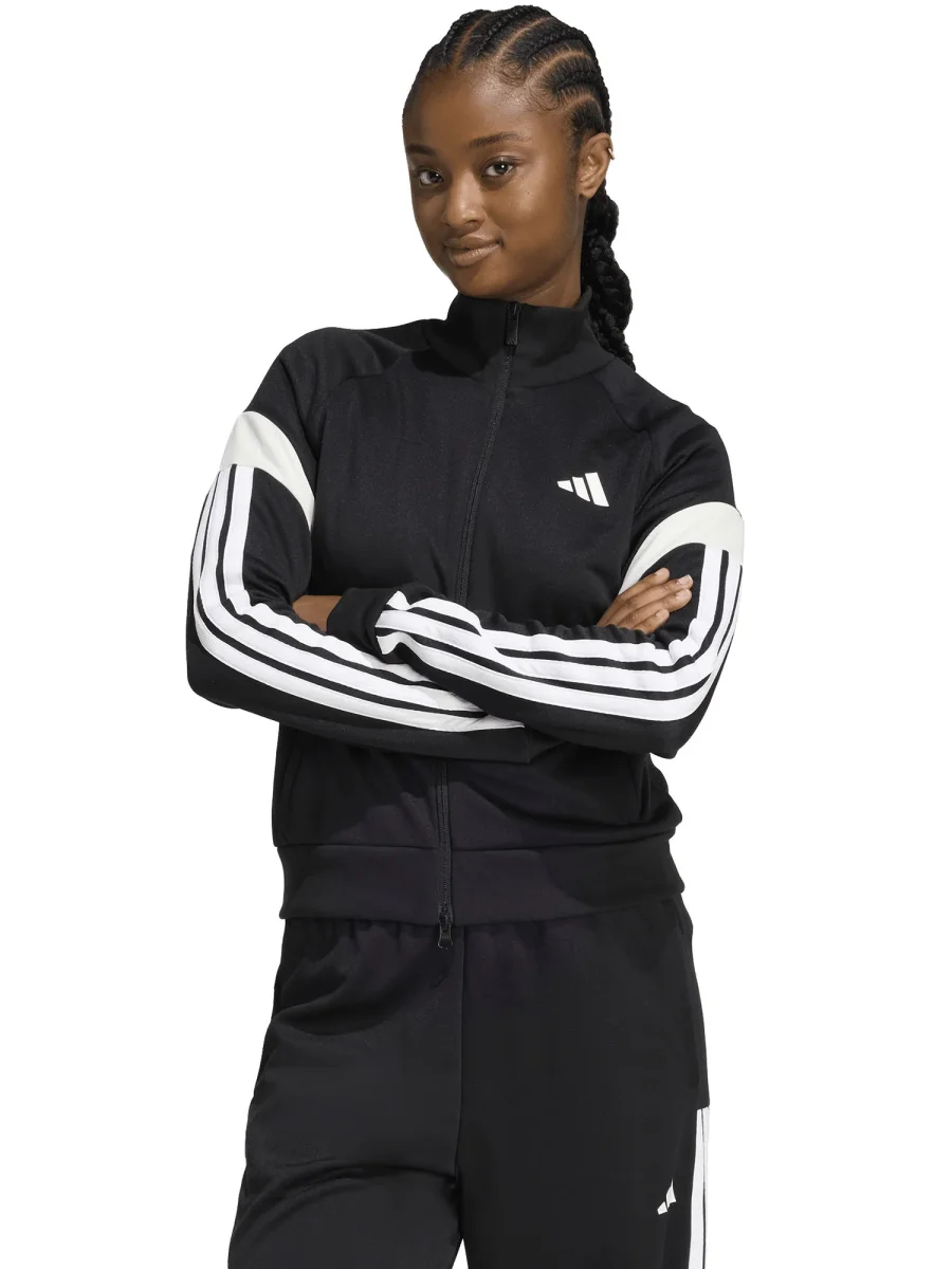 FELPA THE HOUSE OF TIRO ADIDAS DA DONNA NERO - immagine 2
