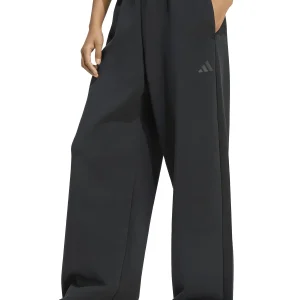 PANTALONE NERO ADIDAS SOFT LUX A GAMBA DRITTA DA DONNA