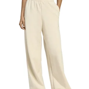 PANTALONE A GAMBA DRITTA ADIDAS DA DONNA BEIGE