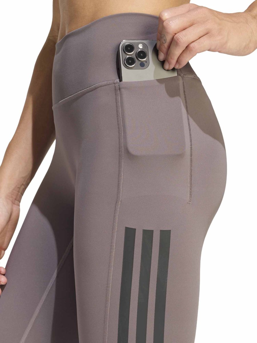 LEGGINGS TRAINING ADIDAS DA DONNA ANTRACITE - immagine 6