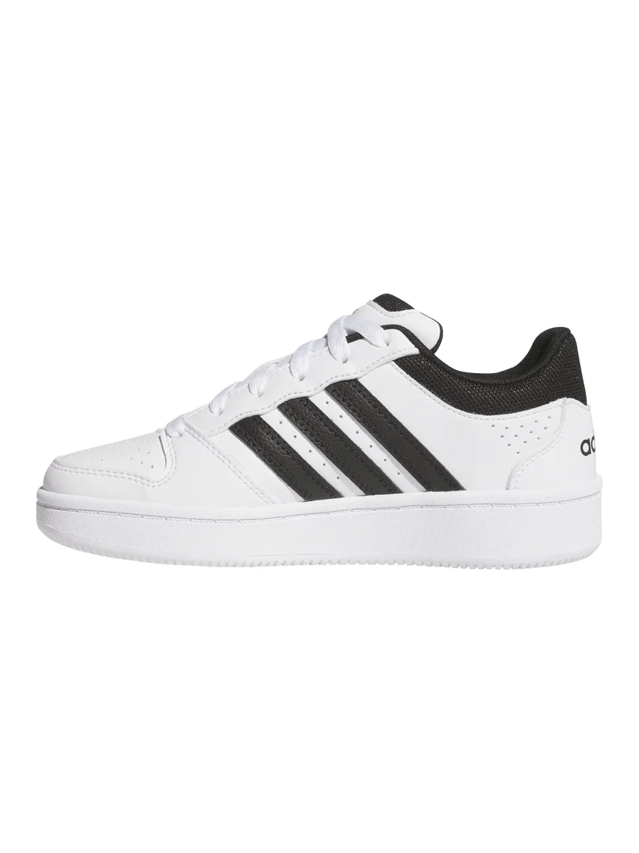SNEAKERS BIANCA ADIDAS HOOPS CLASSIC JUNIOR UNISEX - immagine 4