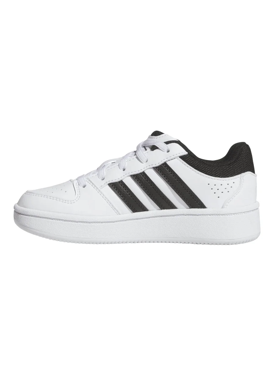 SNEAKERS BIANCA ADIDAS HOOPS CLASSIC EL C JUNIOR UNISEX - immagine 4
