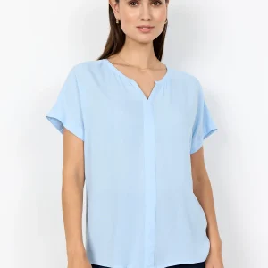 T-SHIRT AZZURRA SOYA CONCEPT CASUAL DA DONNA