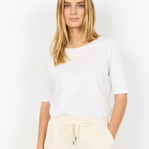 T-SHIRT BIANCA SOYA CONCEPT BASIC DA DONNA