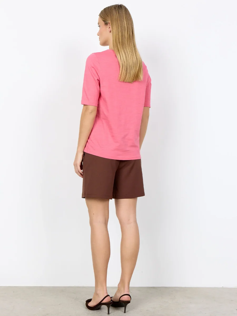 T-SHIRT ROSA SOYA CONCEPT BASIC DA DONNA - immagine 4