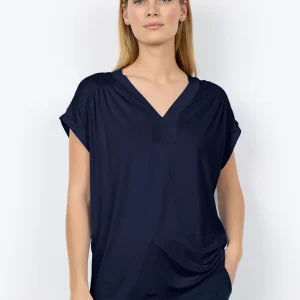 T-SHIRT BLU SOYA CONCEPT DA DONNA