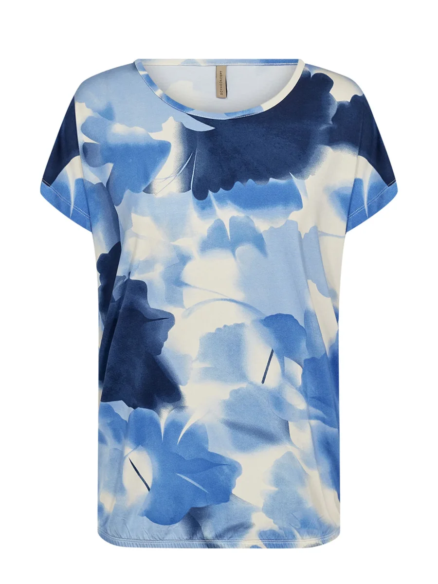 BLOUSA AZZURRO MULTICOLOR SOYA CONCEPT DA DONNA - immagine 3