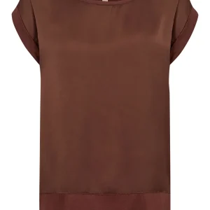 T-SHIRT TESTA DI MORO SOYA CONCEPT CON SCOLLO ROTONDO DA DONNA