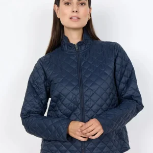 GIUBBINO BLU SOYA CONCEPT TRAPUNTATO DA DONNA