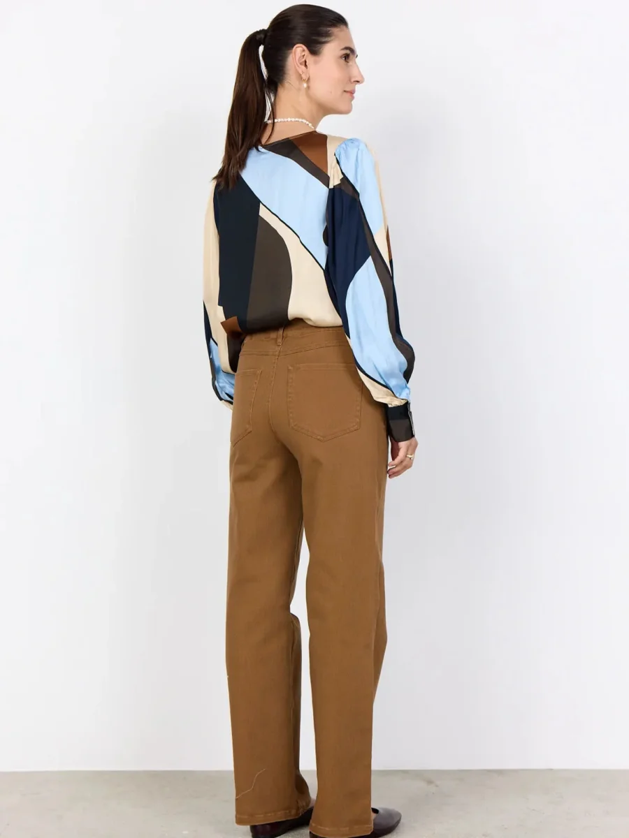 BLOUSA MULTICOLOR SOYA CONCEPT CON STAMPA DA DONNA - immagine 4