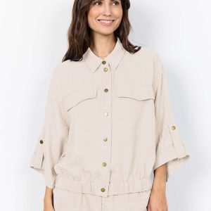 GIUBBINO BEIGE SOYA CONCEPT DA DONNA