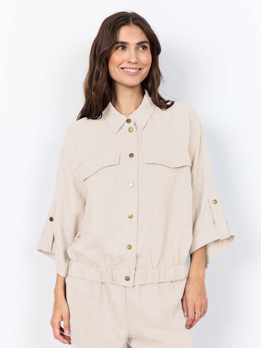 GIUBBINO BEIGE SOYA CONCEPT DA DONNA