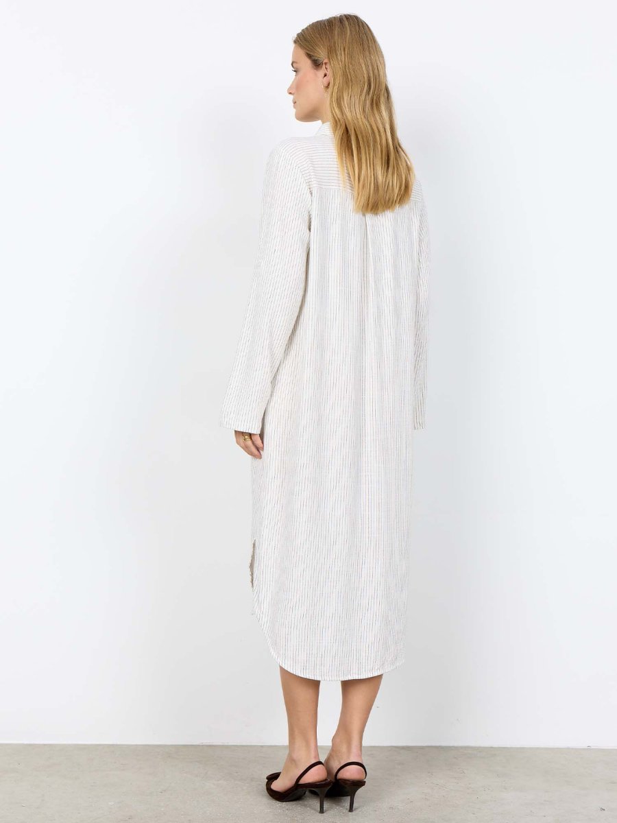 ABITO A CAMICIA PANNA SOYA CONCEPT A RIGHE DA DONNA - immagine 4