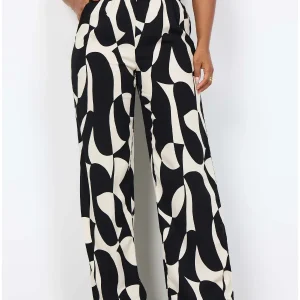 PANTALONE BLU-PANNA SOYA CONCEPT DA DONNA