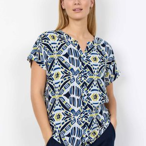 BLOUSA AZZURRA MULTICOLOR SOYA CONCEPT CASSIEL DA DONNA