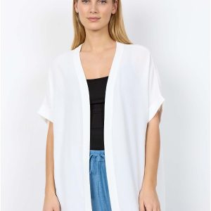 CARDIGAN BIANCO SOYA CONCEPT SENZA BOTTONI DA DONNA