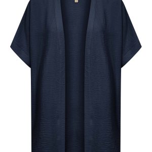 CARDIGAN BLU SOYA CONCEPT SENZA BOTTONI DA DONNA