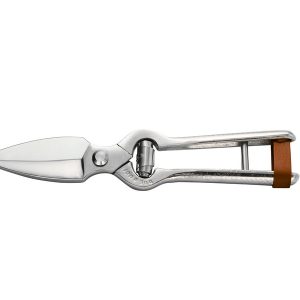 2 Buoi FORBICI DA VIGNA 134/25 NICHELATA cm. 25