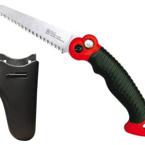 Utilia SEGACCIO PIEGHEVOLE CON PULSANTE E FODERO  con lama mm. 120