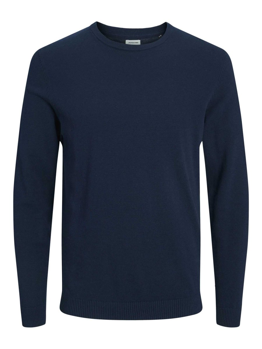 MAGLIA BASIC JACK&JONES DA UOMO BLU - immagine 3