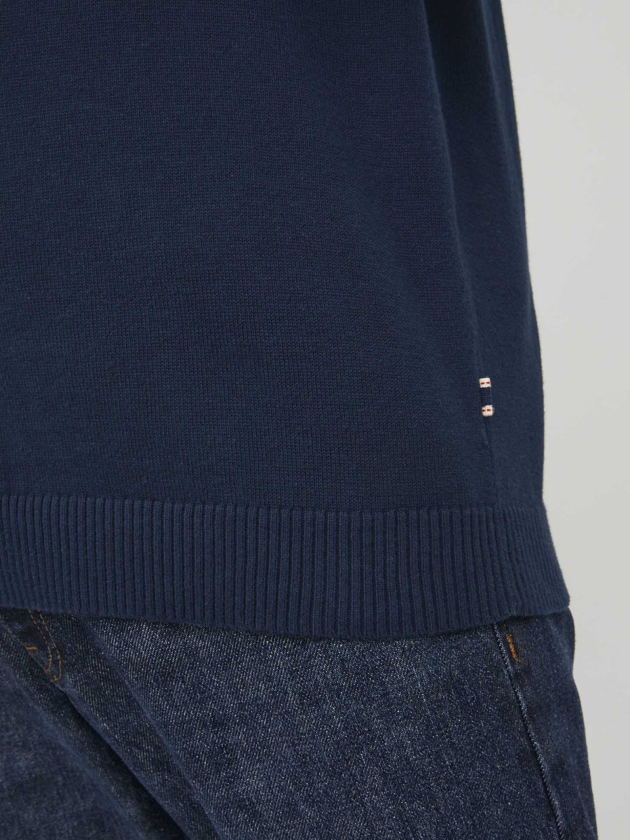 MAGLIA BASIC JACK&JONES DA UOMO BLU - immagine 6