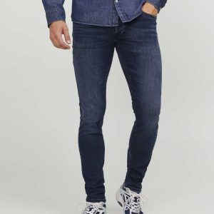 DENIM BLU JEANS JACK&JONES GLENN ORIGINAL SLIM DA RAGZZO