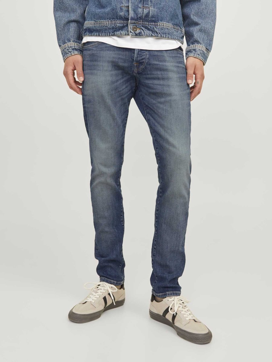 JEANS GLENN JACK&JONES DA UOMO JEANS STONEWASH