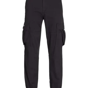 PANTALONE CARGO STKANE JACK&JONES DA UOMO NERO