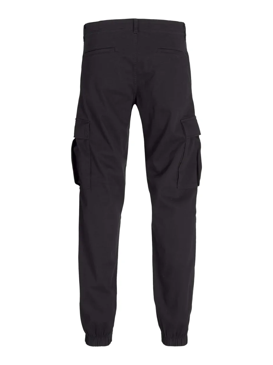 PANTALONE CARGO STKANE JACK&JONES DA UOMO NERO - immagine 4